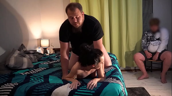 Cuckold FIRST TIME – Husband Watches Wife Shared and Creampied by Friend